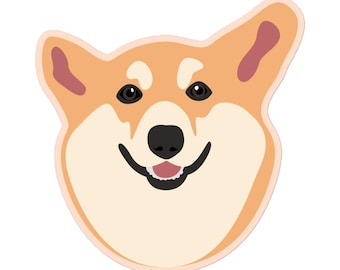 HENLO! Corgi Sticker