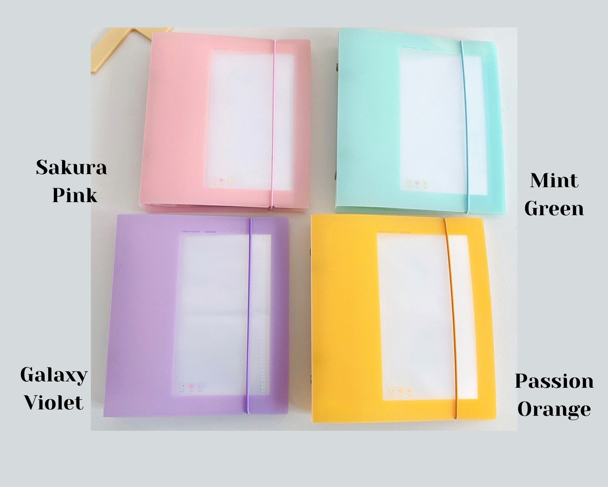 Kpop Collection Binder Deco Toploader Holder Kpop Deco Etsy