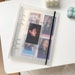 A5 Clear Cover 6 Ring Binder With 25 Sheets Refill Pockets Photo Album | Sticker Album | Artwork Storage | Kpop Photocard Binder 