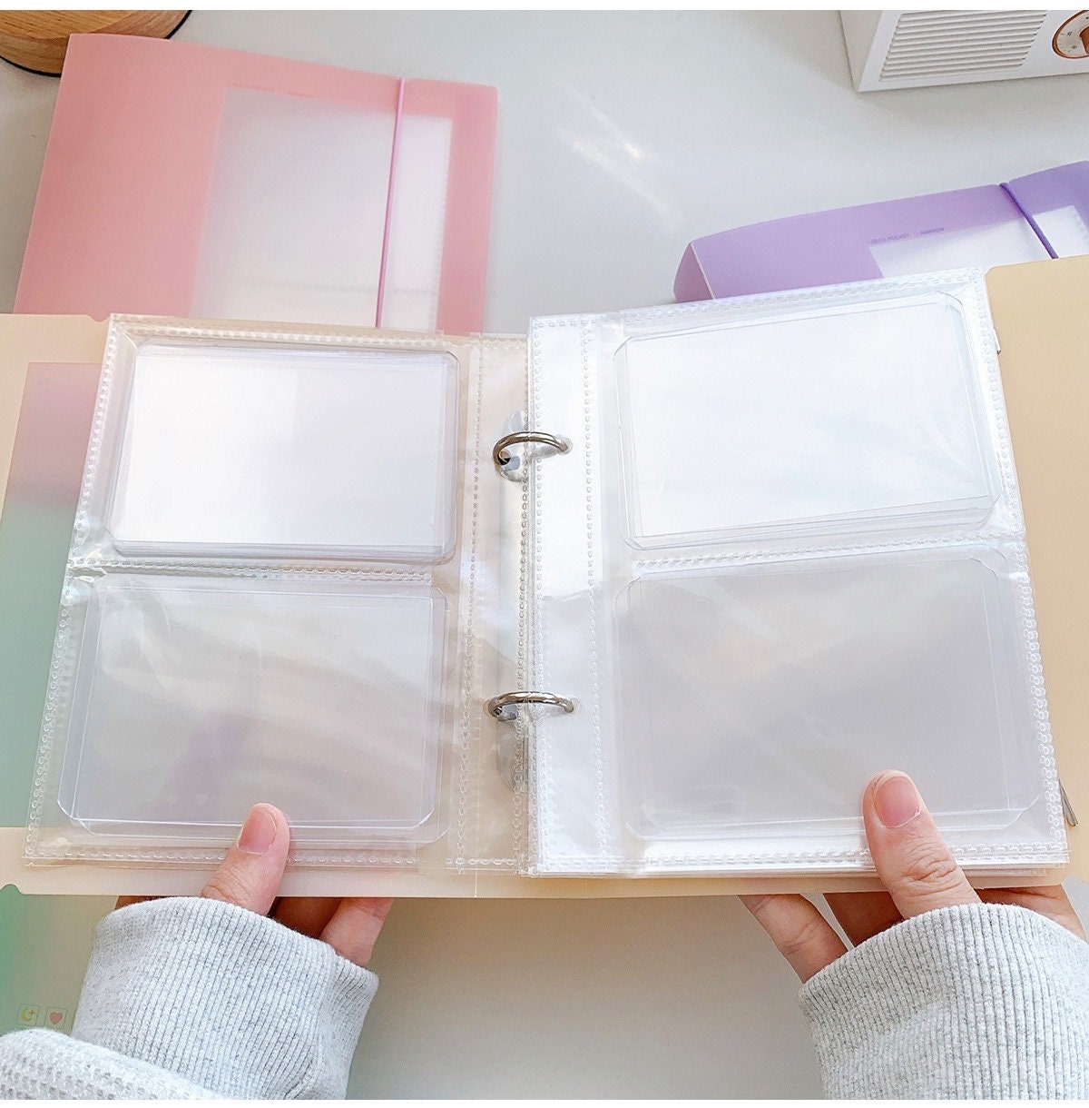 Kpop Collection Binder Deco Toploader Holder Kpop Deco Etsy