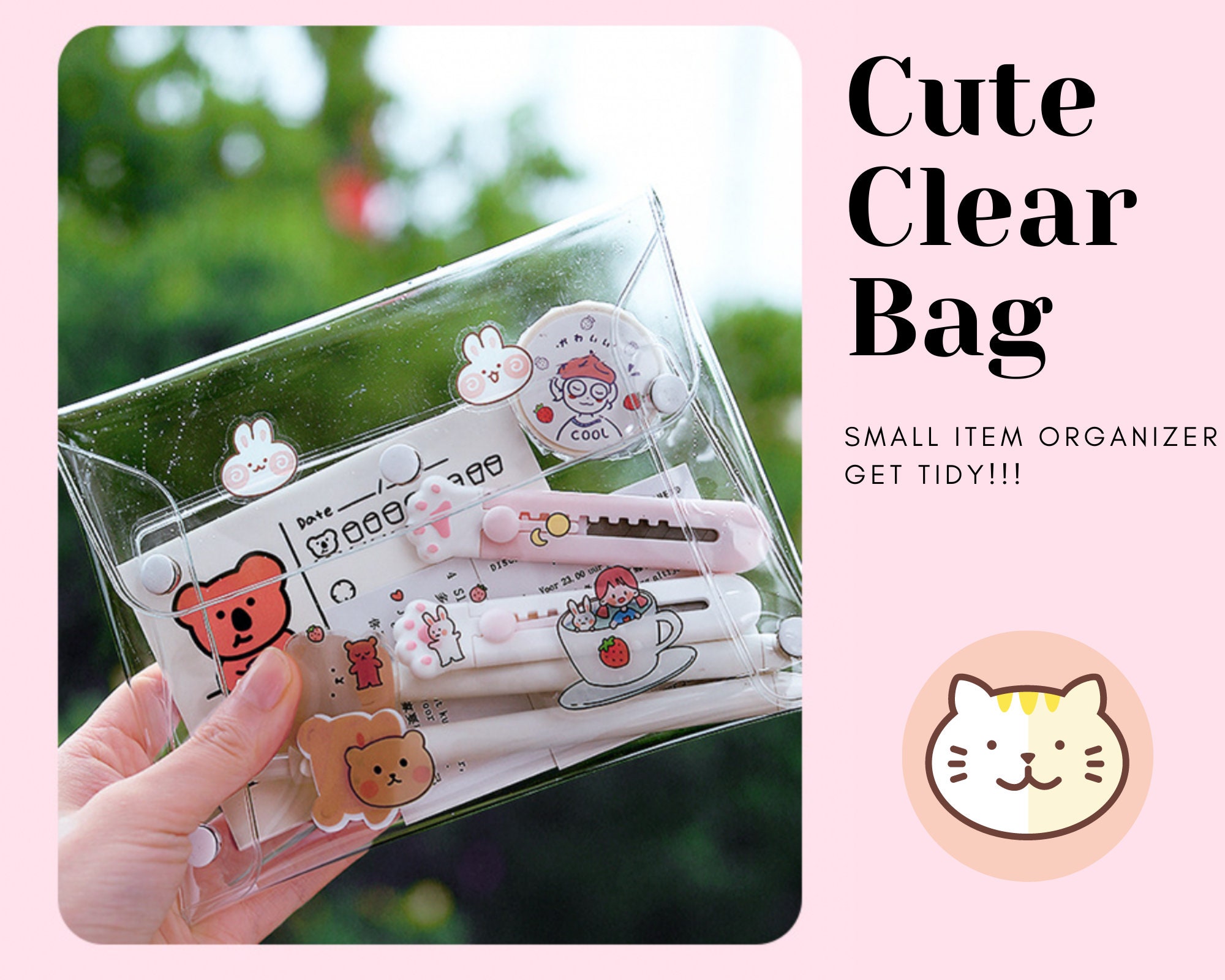 clear bag organizer