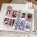 A5 Kpop Photocard Binder 6 Ring Refill Sheets 25 Sheets Double-Sided 4 Pockets Sheets | Photocard Binder Filler | Fit BTS Film Strip