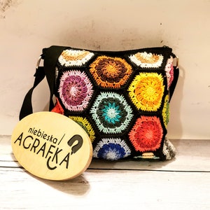 Boho crochet bag image 2