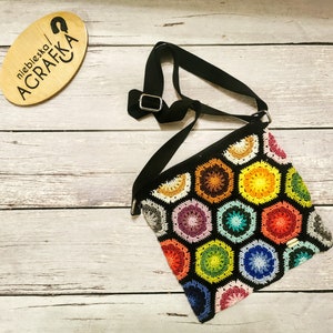 Boho crochet bag image 1