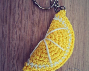 Keychain Citrone Fruit Keyring