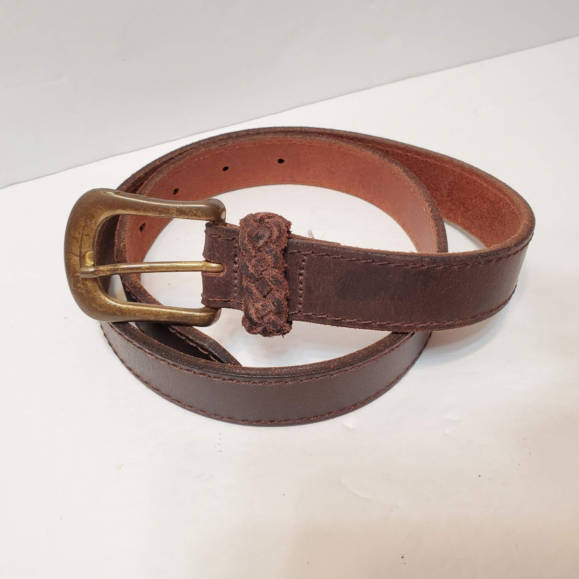 Brown Leather Guatemala Belt - Etsy