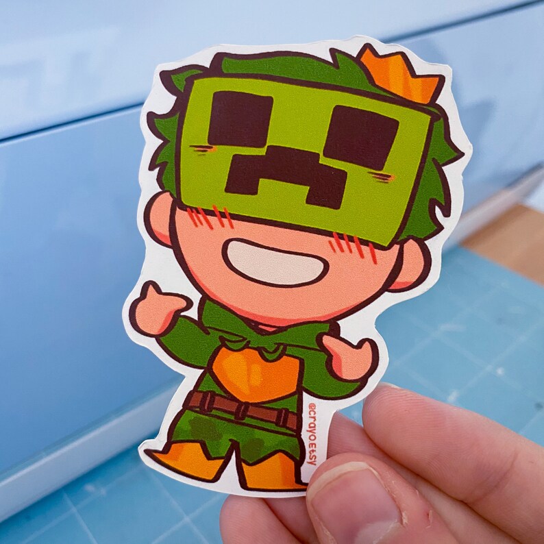 dream smp stickers singles set 3 etsy