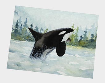 Orca placemat