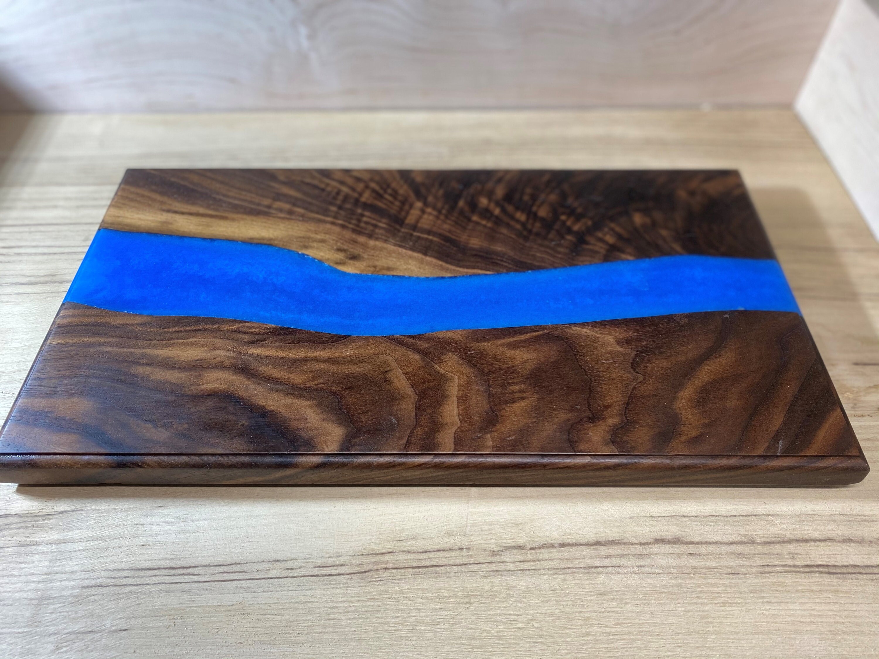 River Cutting Board Etsy