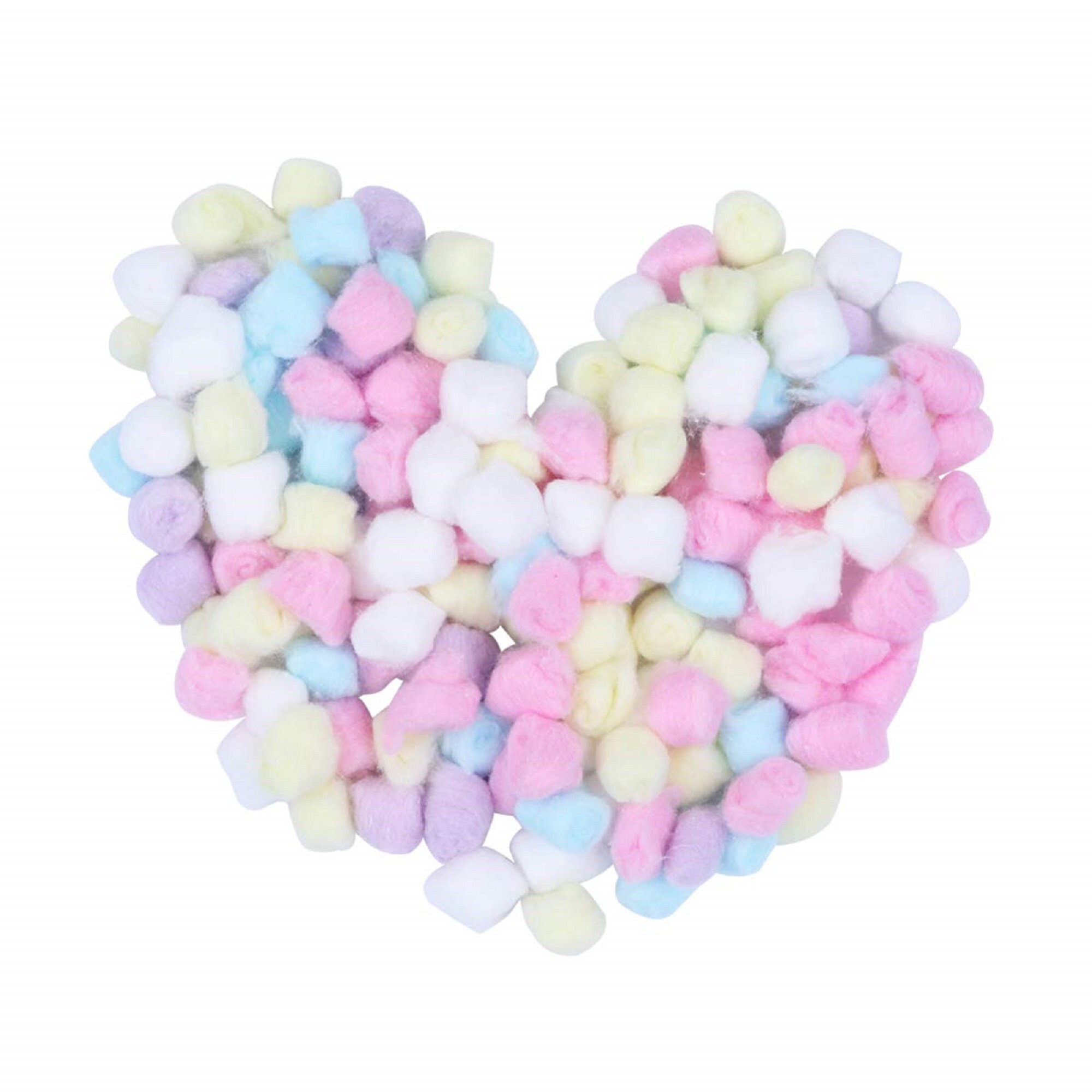 Colored Cotton Balls for Skin Care Etsy