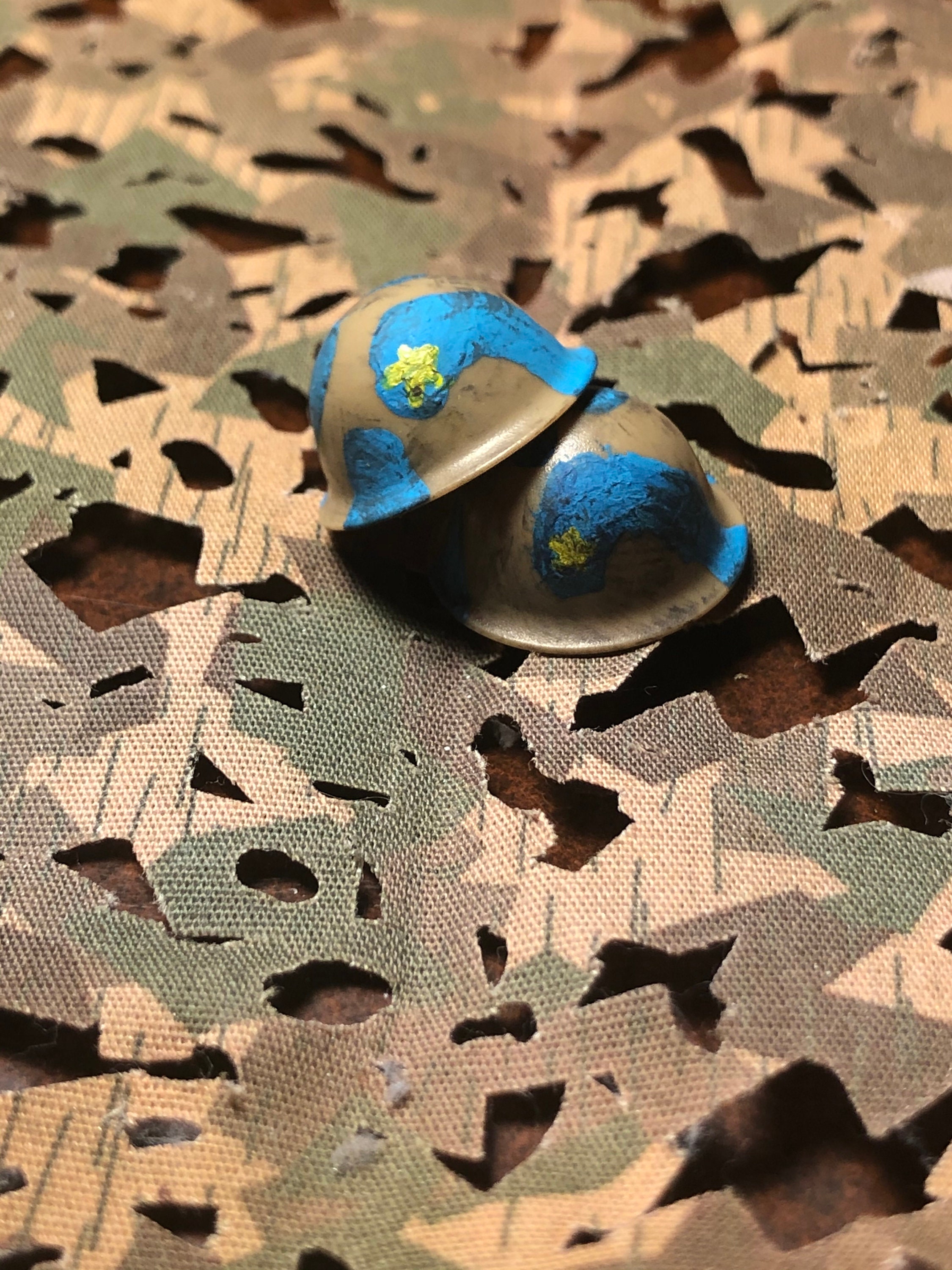 Ww2 Japanese Navy Camo Helmet Etsy