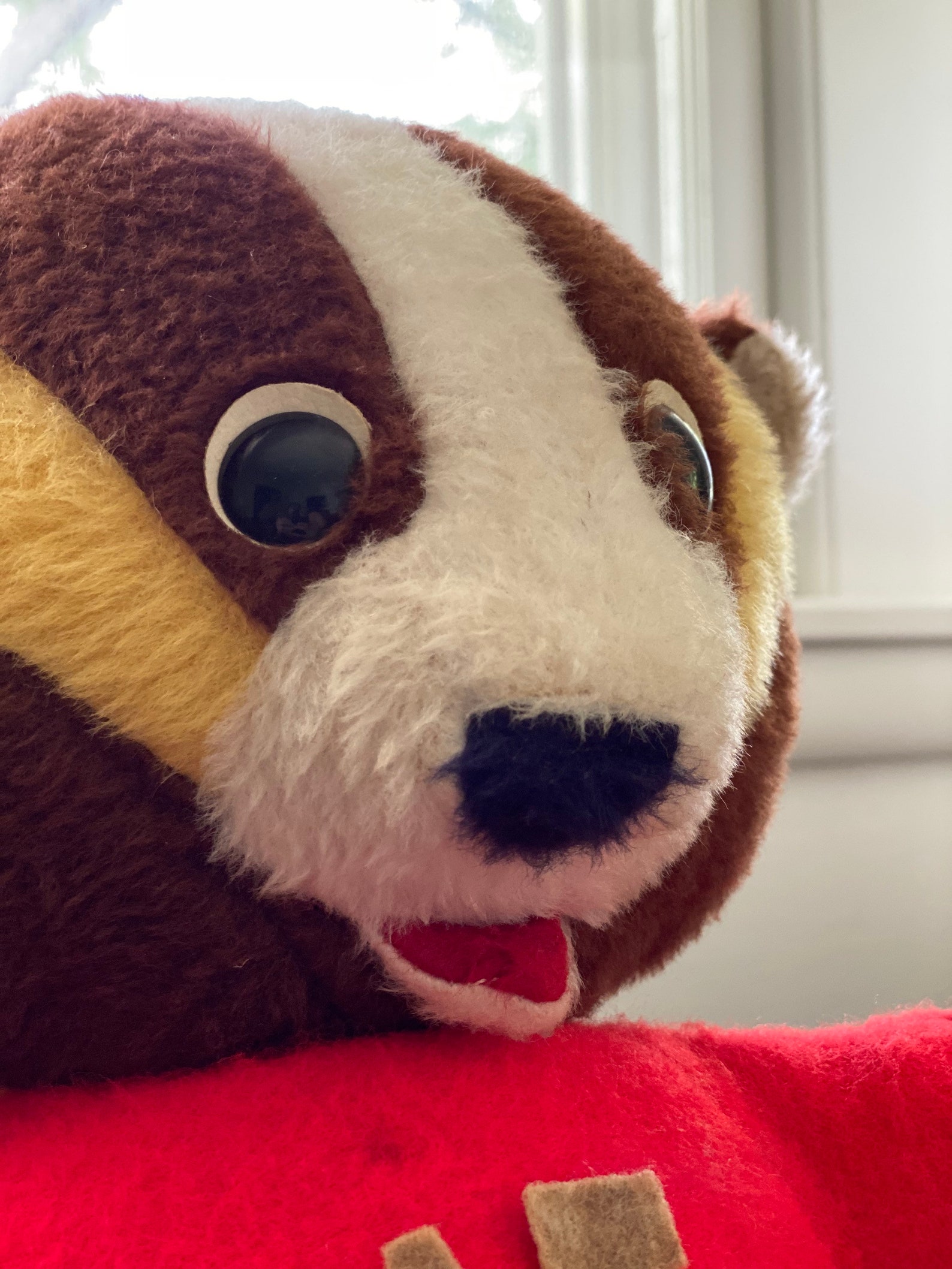 Vintage BUCKY the BADGER Stuffed Animal / 1970s Bucky Etsy