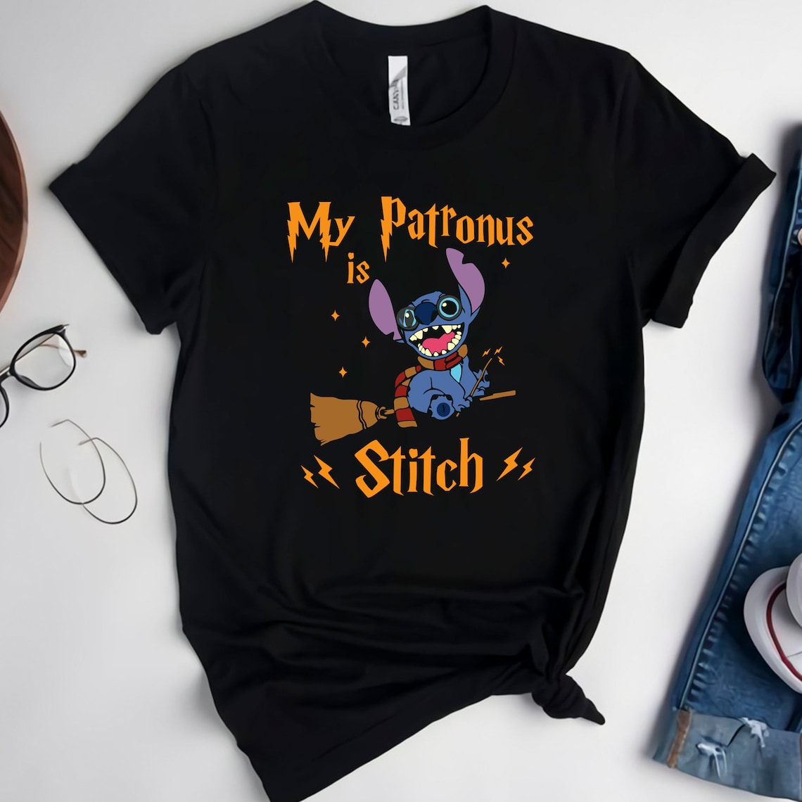 Mon patronus est stitch SVG / Stitch Harry Potter Svg / Ohana | Etsy