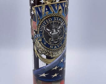 Custom Sublimated 20oz skinny tumblers