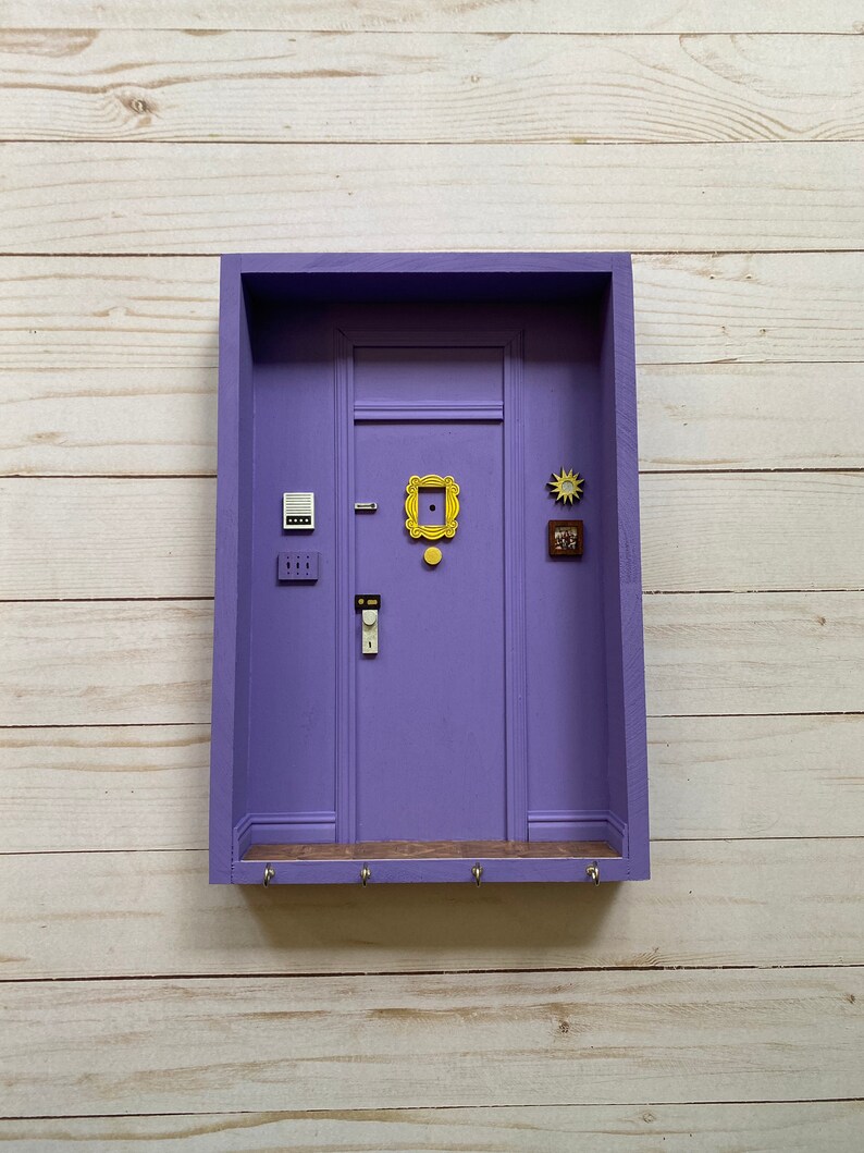 Monica's Friends Apartment Door Key Holder Hooks Etsy