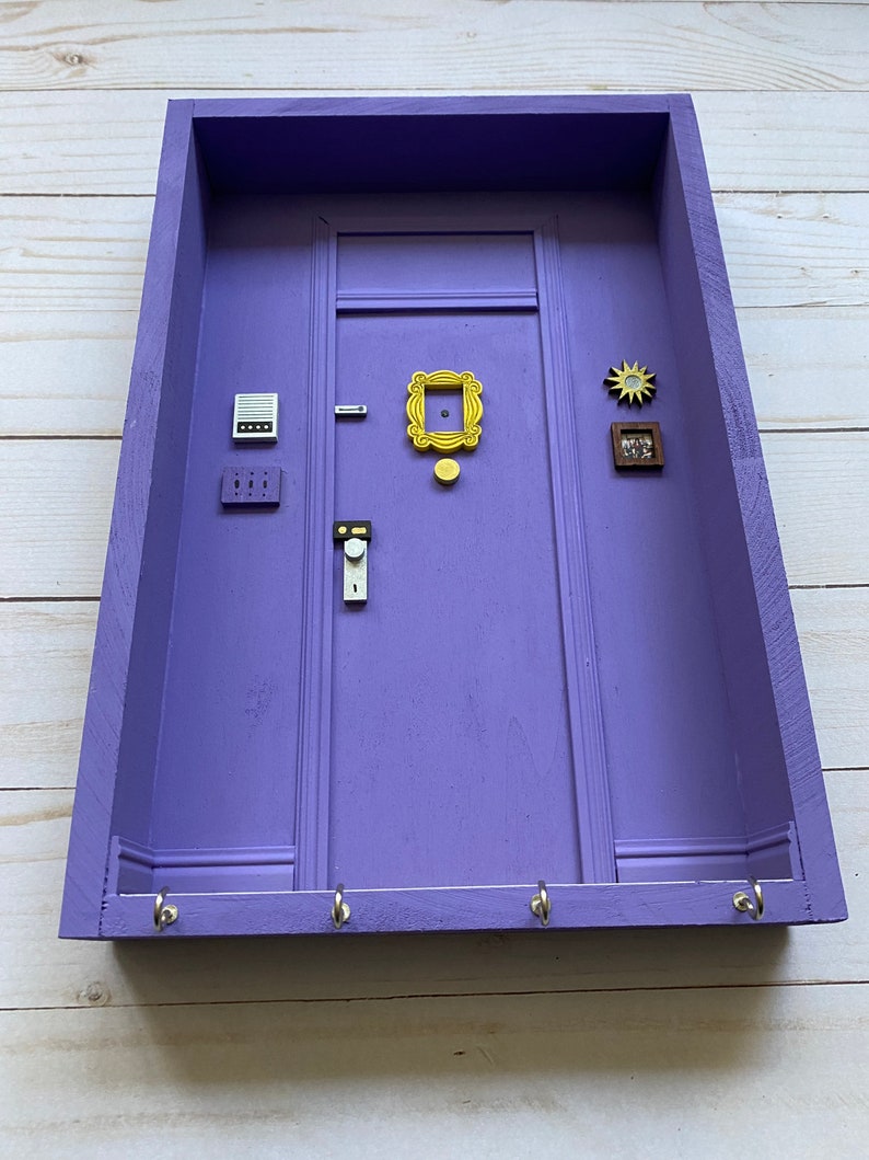 Monica's Friends Apartment Door Key Holder Hooks Etsy