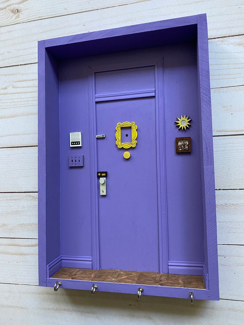 Monica's Friends Apartment Door Key Holder Hooks Etsy