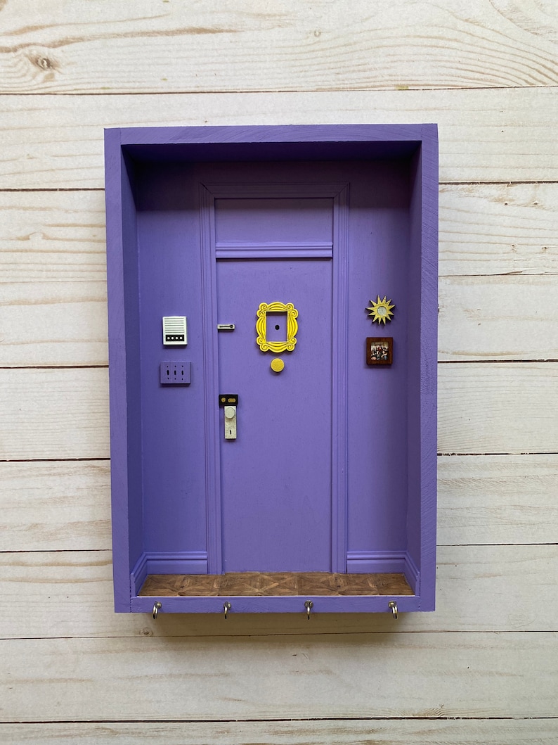 Monica's Friends Apartment Door Key Holder Hooks Etsy