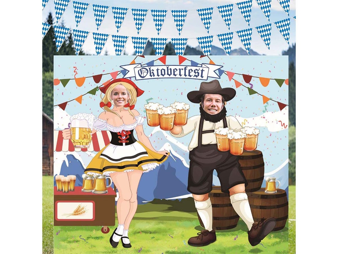 Oktoberfest Photo Prop Set 5 X 4.3 Ft Oktoberfest Photo Door - Etsy
