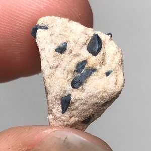 Lazuliet, lazulietkristal, lazulietexemplaar, Graves Mountain Mine, zeldzame mineralen, Georgia Minerals, verjaardagscadeau, kerstcadeau
