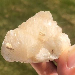 Stilbite, Natrolite, Specimen, New Jersey Minerals, Rare Minerals, Rockhound Gift, Birthday Gift, Christmas Gift, Mushroom Crystals
