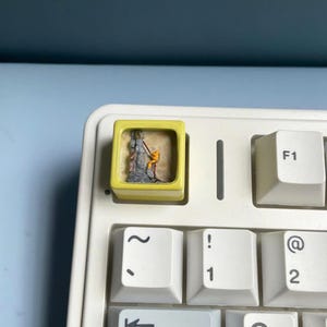 Keycap Mountain Climbing 3D - Story Kycap - Artisan Keycap - Cute Keycap