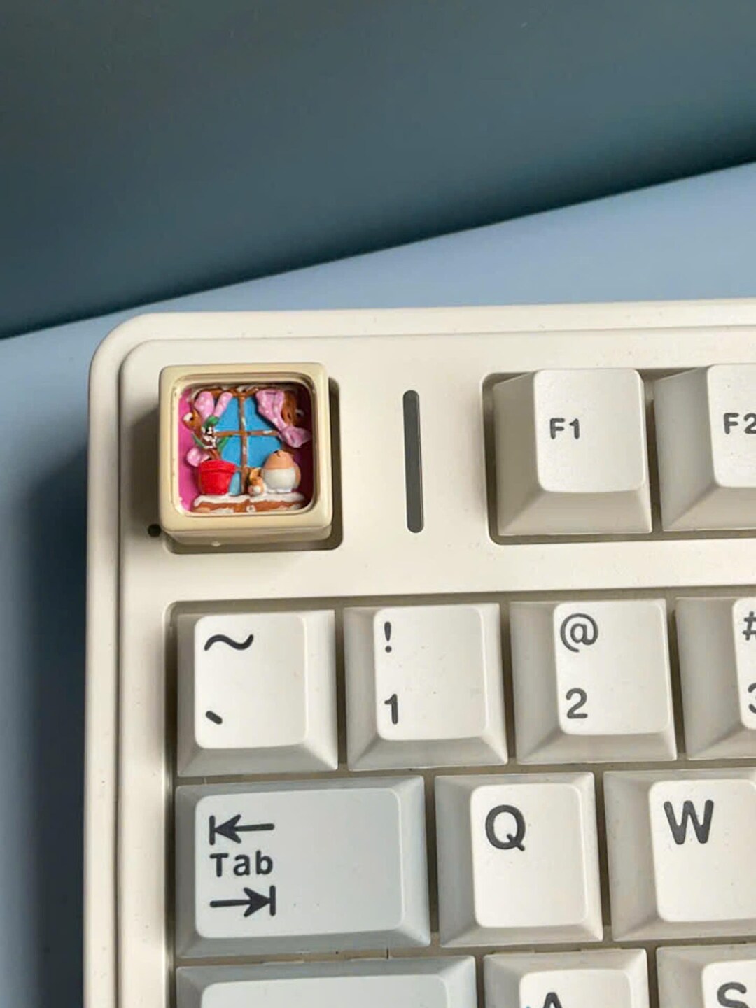 Cozy Kitchen Window 3D Keycap - Artisan Keycap - Cute Keycap - Etsy
