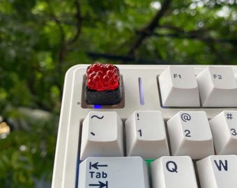 Sushi Keycap - Artisan Keycaps - ESC Keycap for Cherry MX Mechanical Keyboard, Birthday Gift for Keyboard Lovers, Foodie Gift.