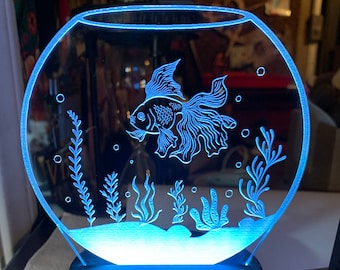 Fish bowl light fitting hot sale