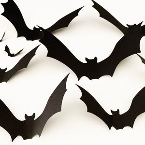 Bat Halloween Decor Decorations Die Cut Paper Cardstock - Etsy