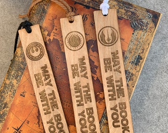 Star wars, Wood Bookmark, Set, Bookmarks, Bookmark, Gift for him, Gift for her, Self gift, Gift