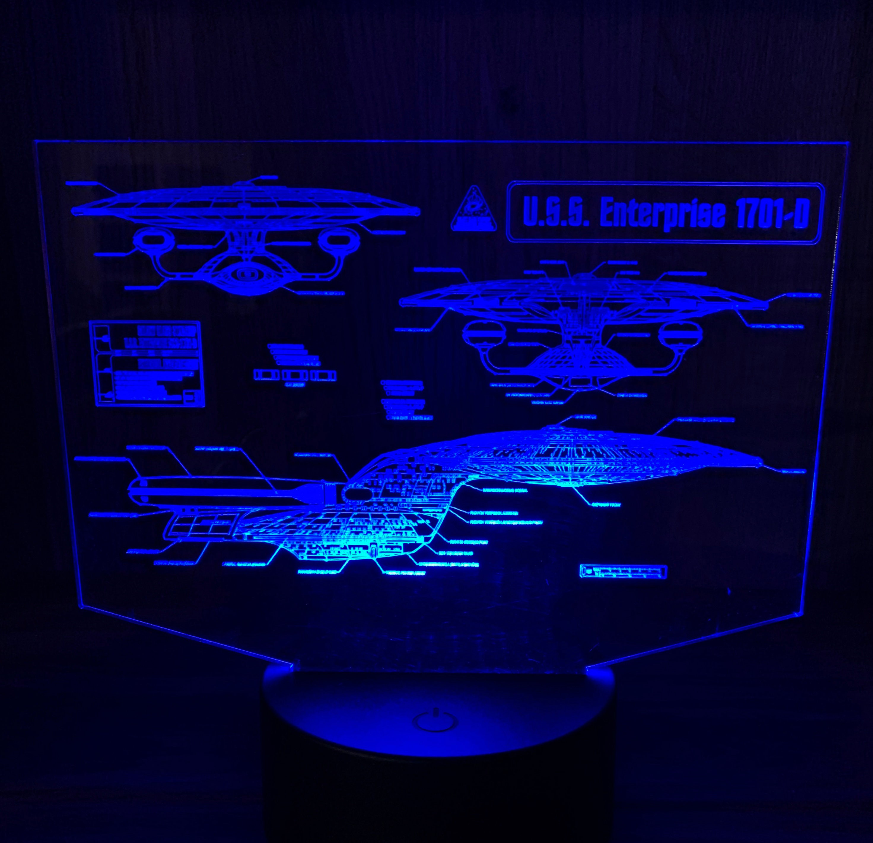 star trek led mat