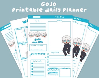 Anime Planner Etsy