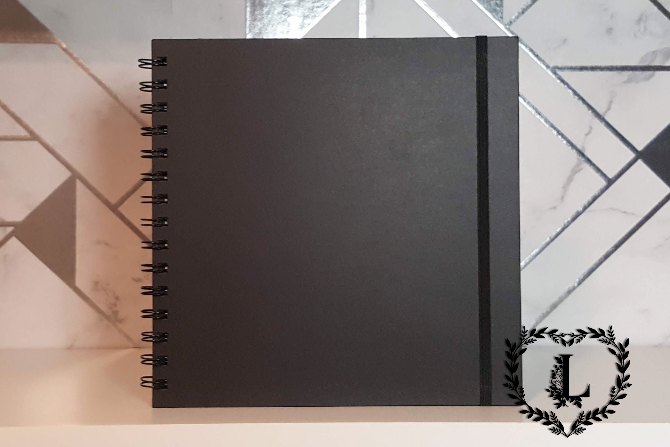 White Scrapbook Album 8x8 or 12x12 Scrapbooking Etsy