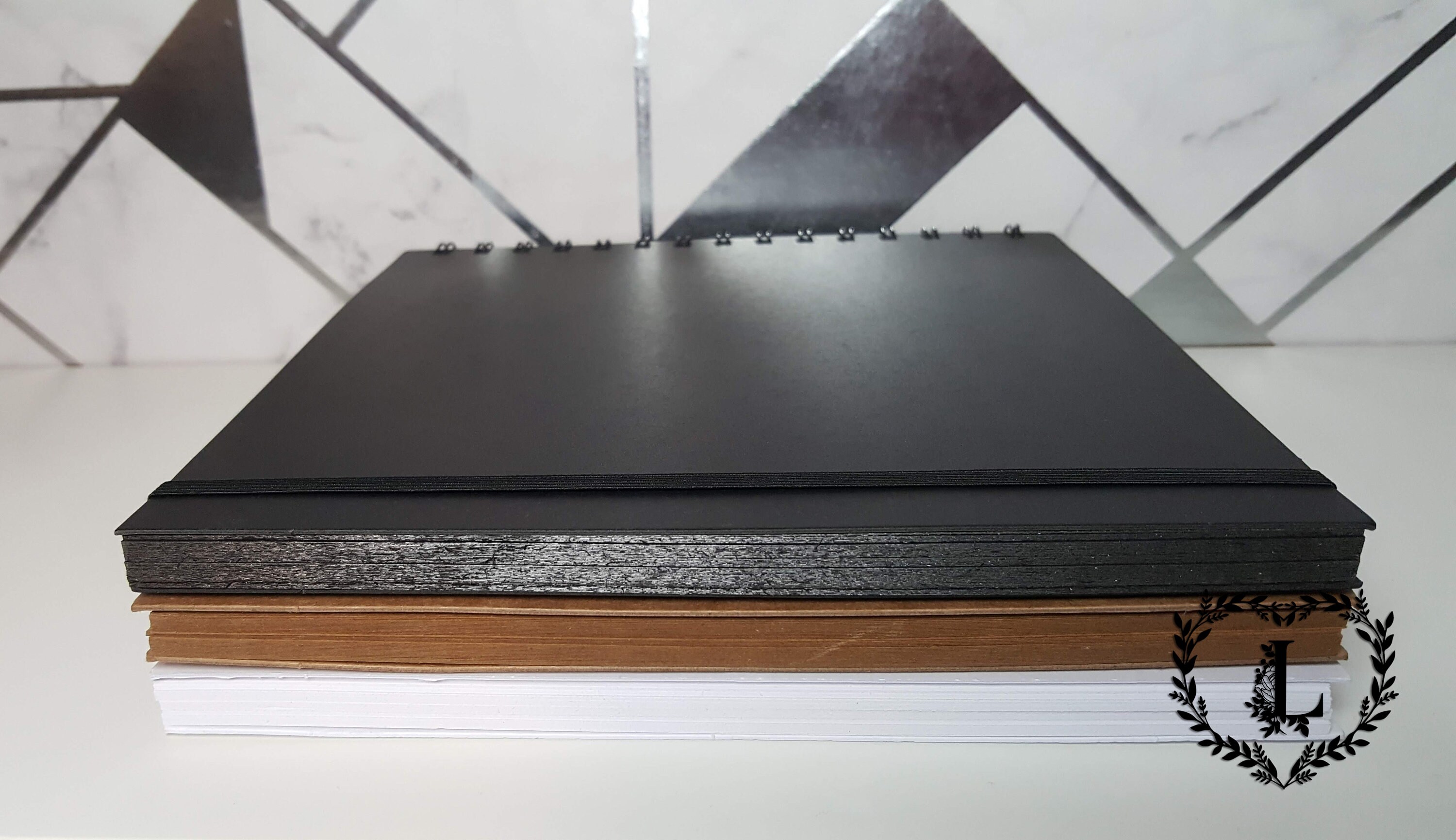 White Scrapbook Album 8x8 or 12x12 Scrapbooking Etsy