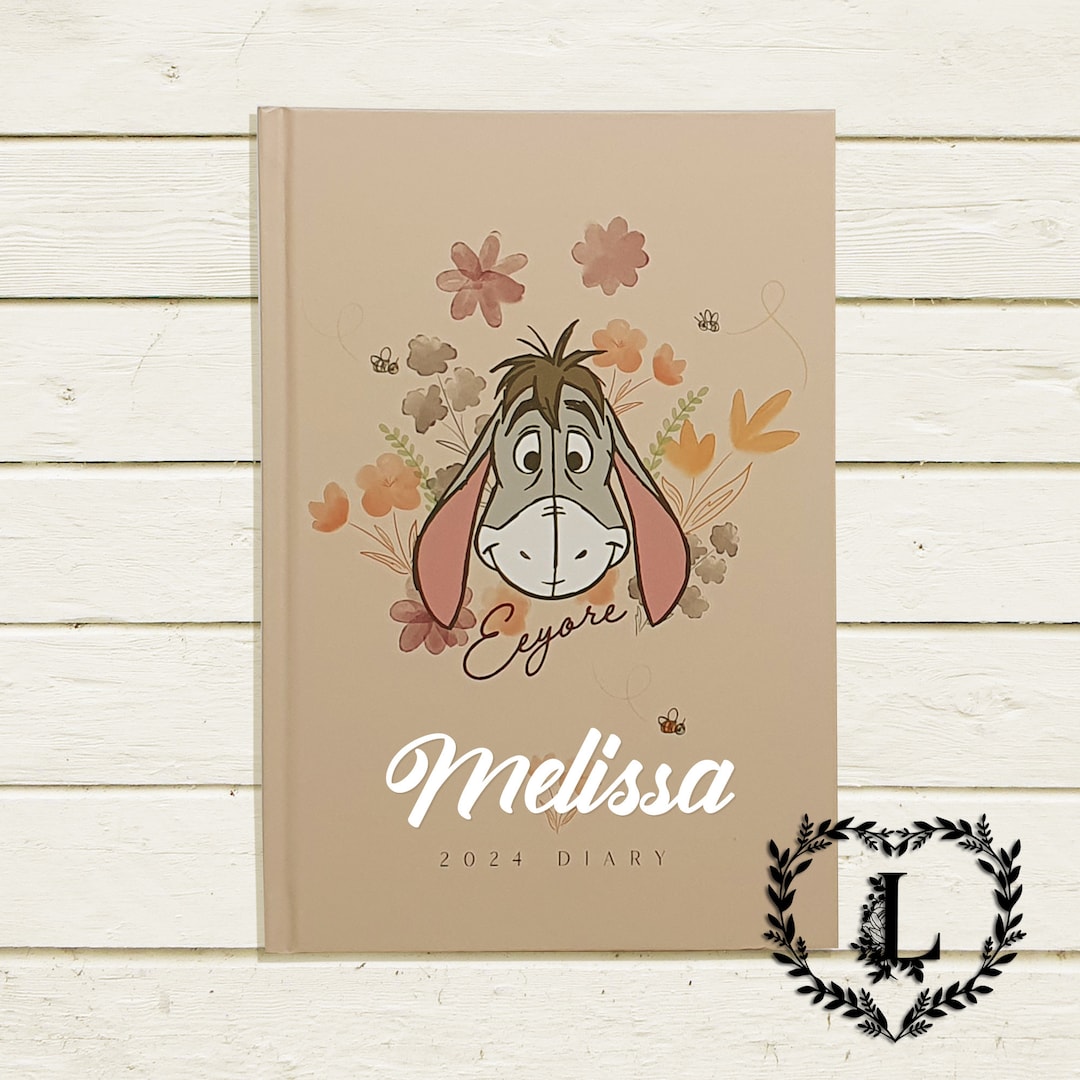 Personalised 2024 Winnie the Pooh Diary A5 Disney Diary Etsy UK