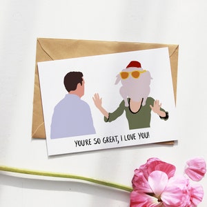 Chandler and Monica | Turkey | Friends | Valentine&#39;s Day Cards | 404 Art