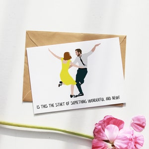 Mia i Sebastian | La La Land | Kartki Walentynkowe | 404 Art