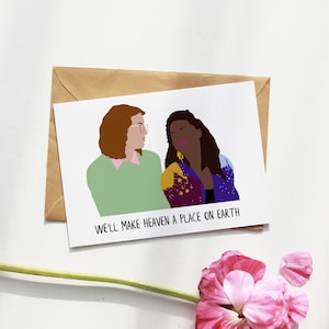 San Junipero | Black Mirror | Valentine's Day Cards | 404 Art