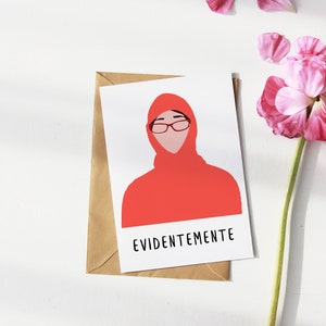 Evidentemente | Magüi | Paquita Salas | Tarjetas Divertidas | 404 Art