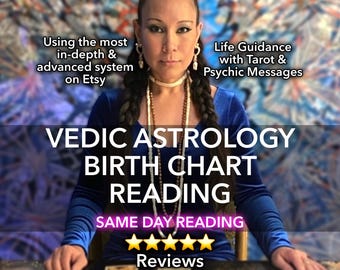 24-Hours | Vedic Astrology Birth Chart Reading, Full Natal & Life Guidance Astrology Report