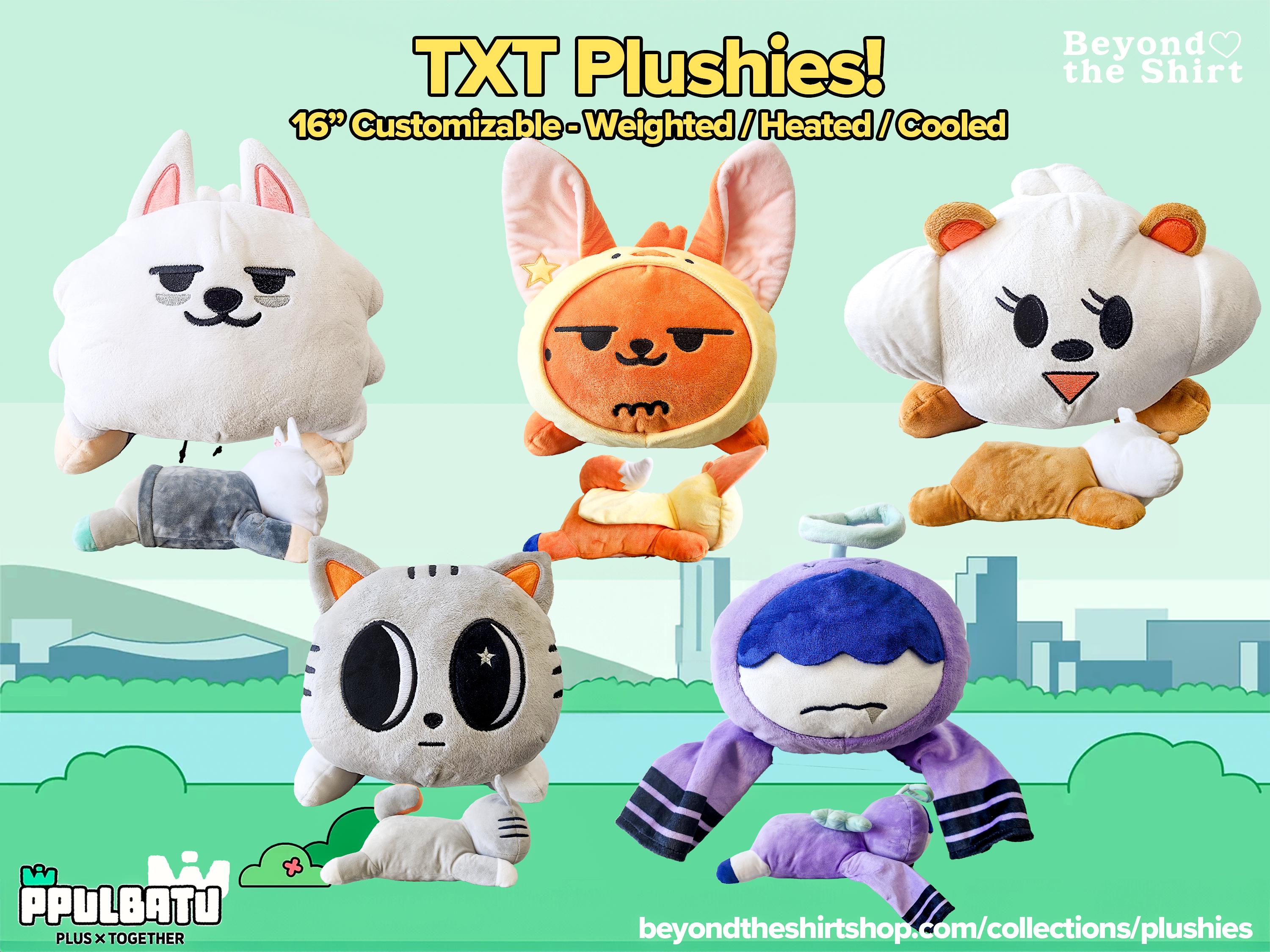 TXT Ppulbatu Weighted Plushie Comfort Plush Scented Plush TXT Ppulbatu Weighted Plushie Comfort Plush Scented Plush