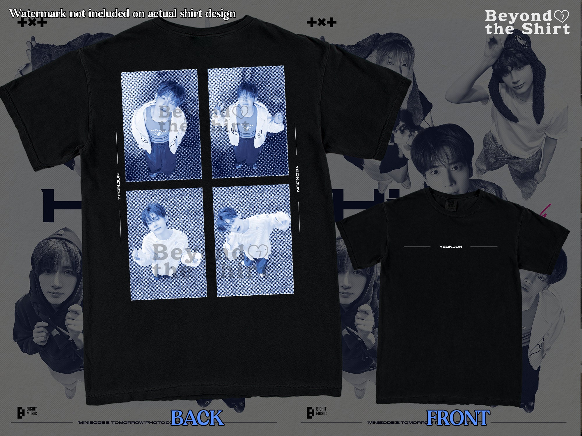 Hi TXT Shirt Act Promise Tour Shirt Tomorrow X Together