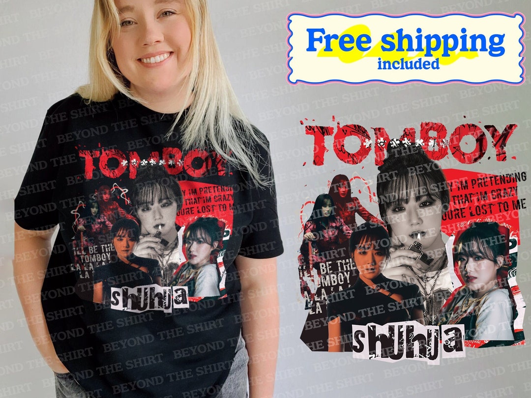 Gidle Tour Shirt Concert Merch Shuhua Tshirt Gift Kpop Fan Etsy