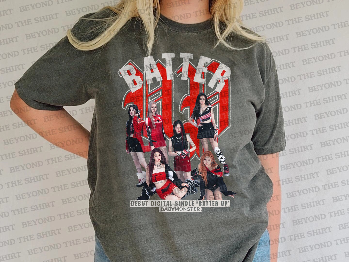 Baby Monster Debut Batter up T-shirt and Sweatshirt - Etsy