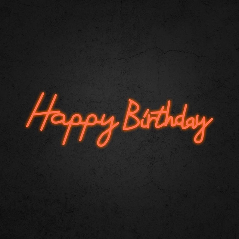 best neon neon led led neon signs happy birthday home decor signs