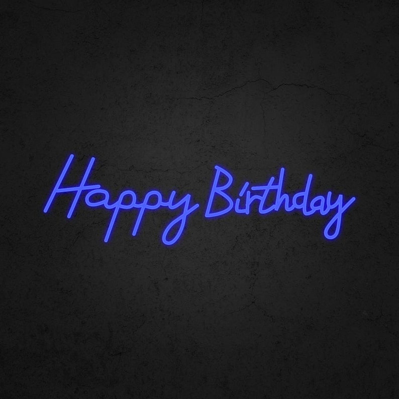 best neon neon led led neon signs happy birthday home decor signs