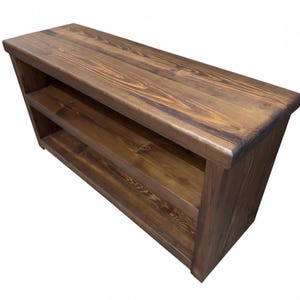 Hallway Shoe Bench Golden oak stain