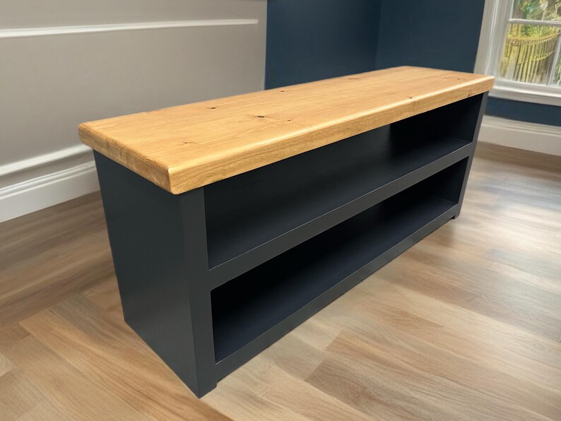 Hallway Shoe Bench F&B off black