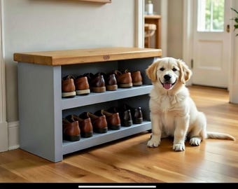 Hallway Shoe Bench